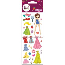 KIZ GİYDİRME STICKER FC-229